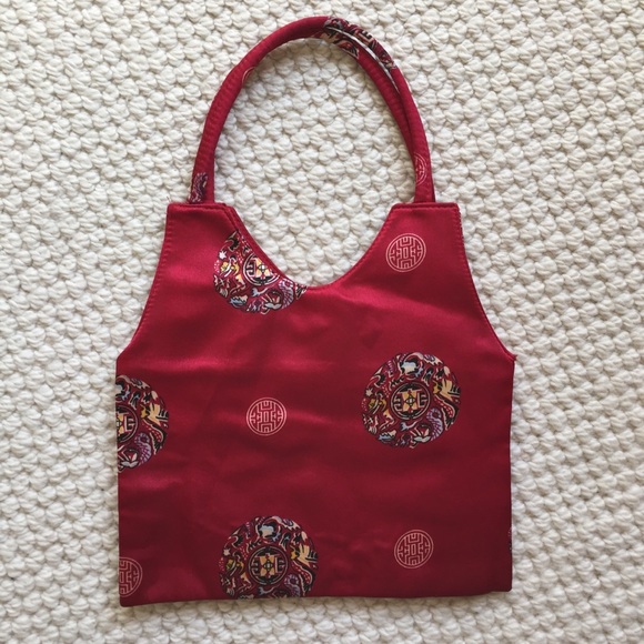 2/$10! Quirky little chinoiserie style bag - Picture 4 of 9